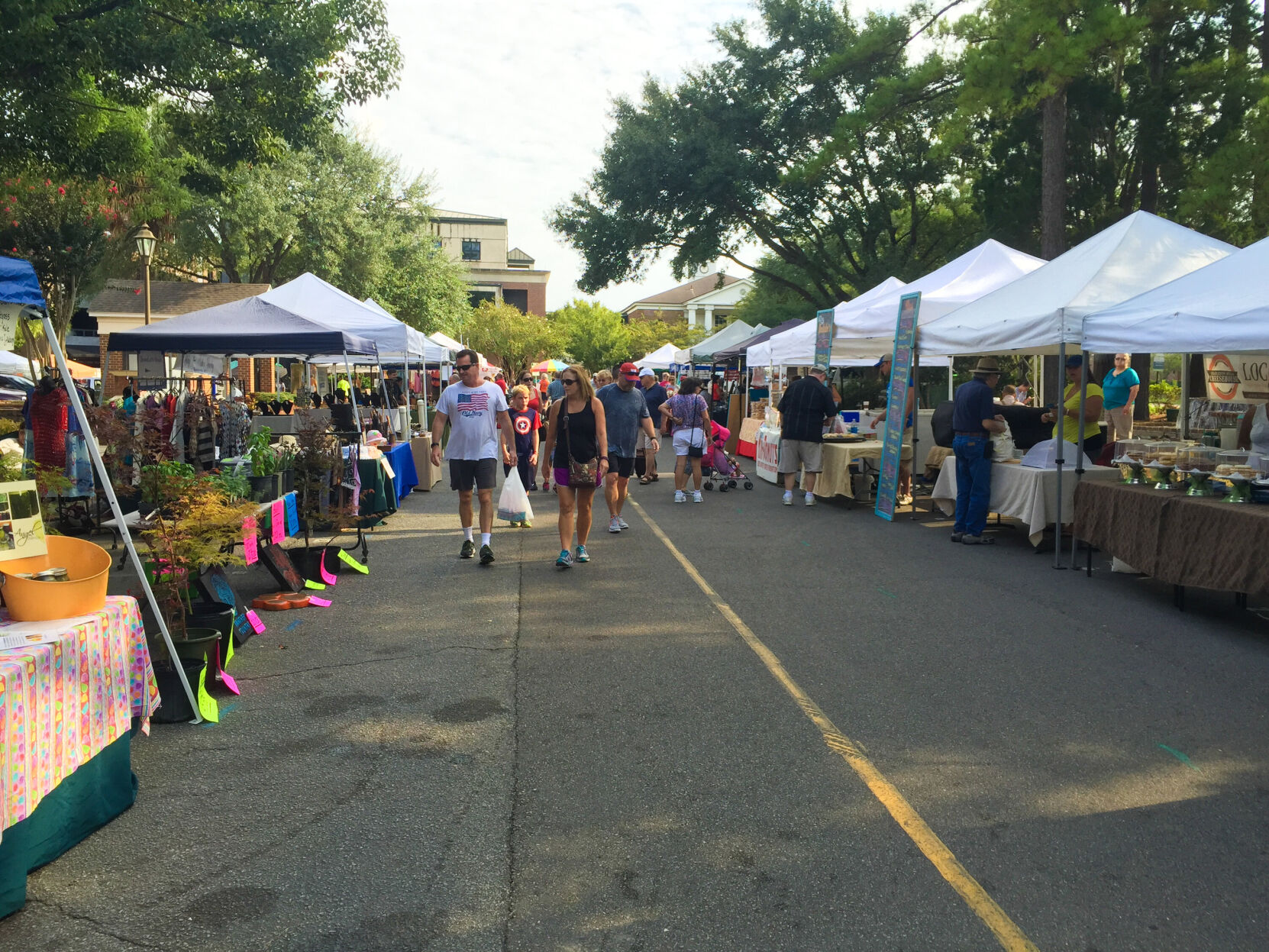 A beautiful weekend in downtown Summerville.